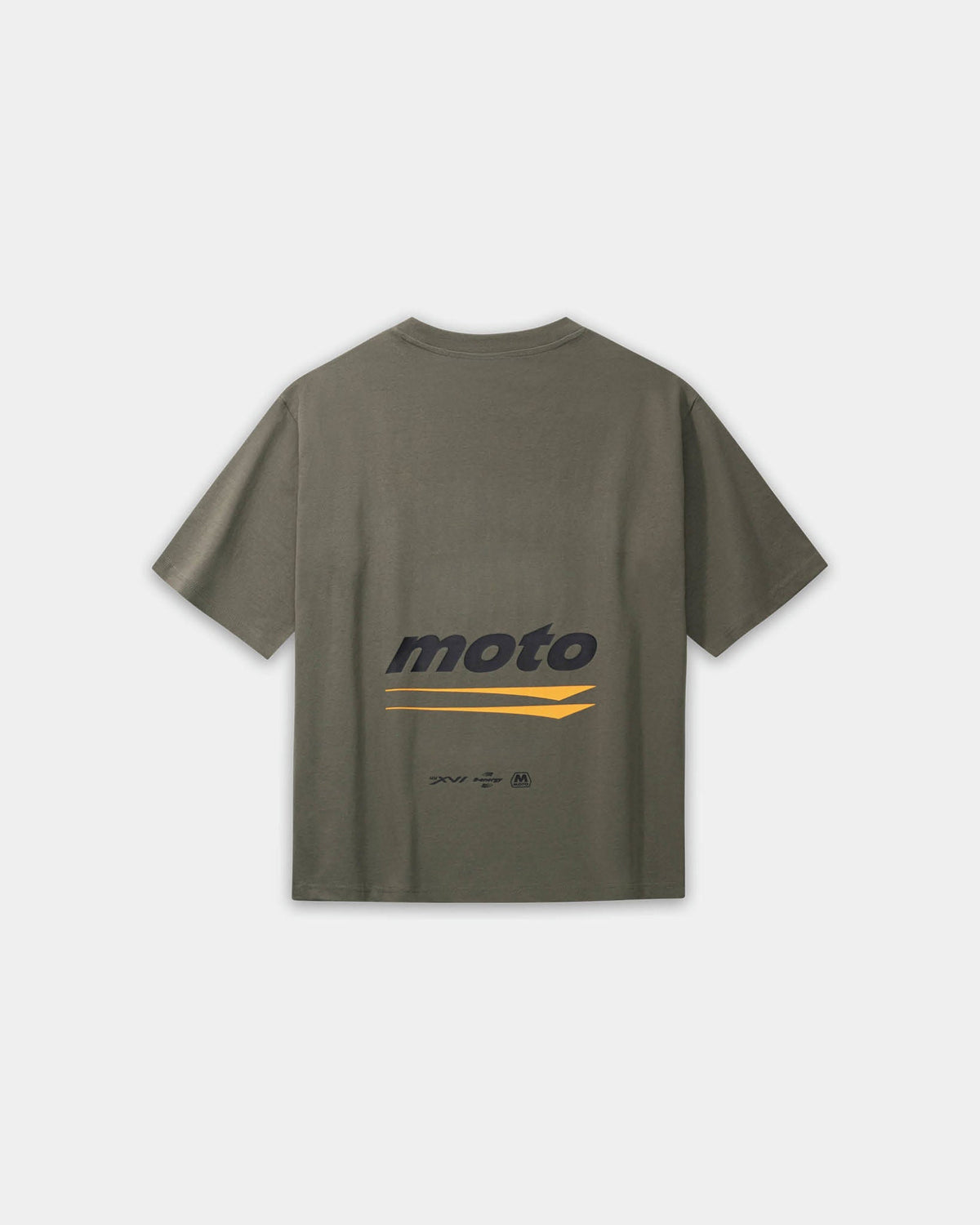 Box Fit T-shirt, Women - Moto - Stone Grey