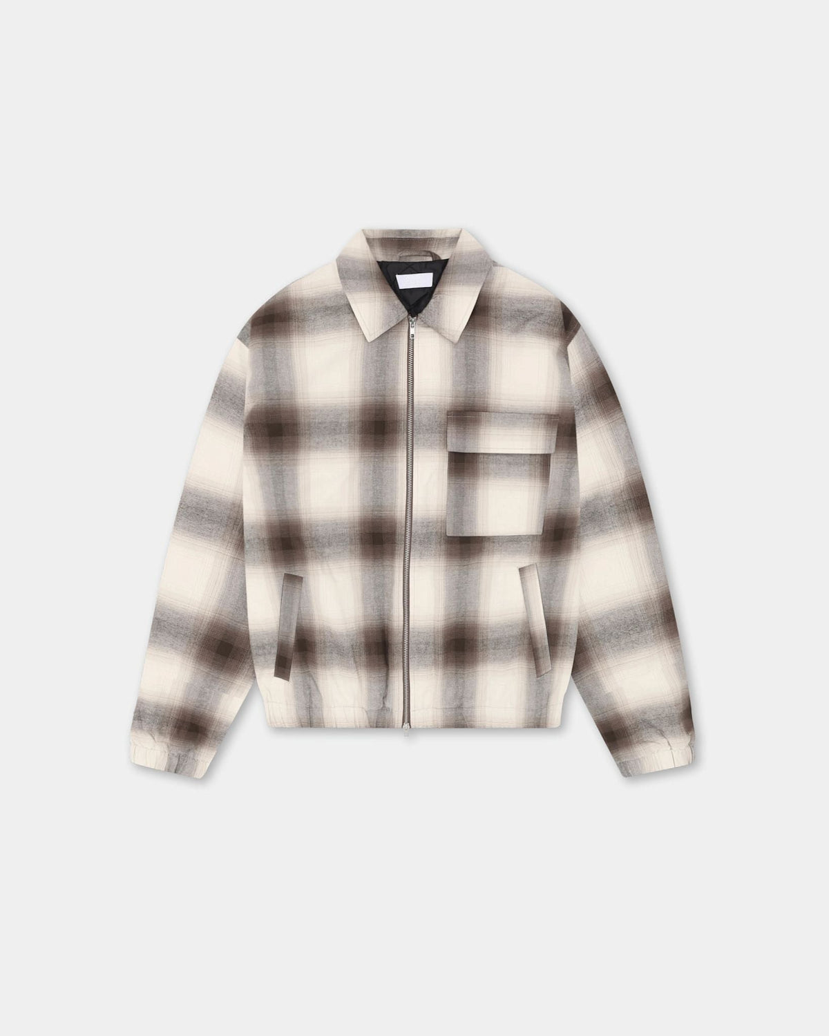 Flannel Jacket, Men - Brown Check