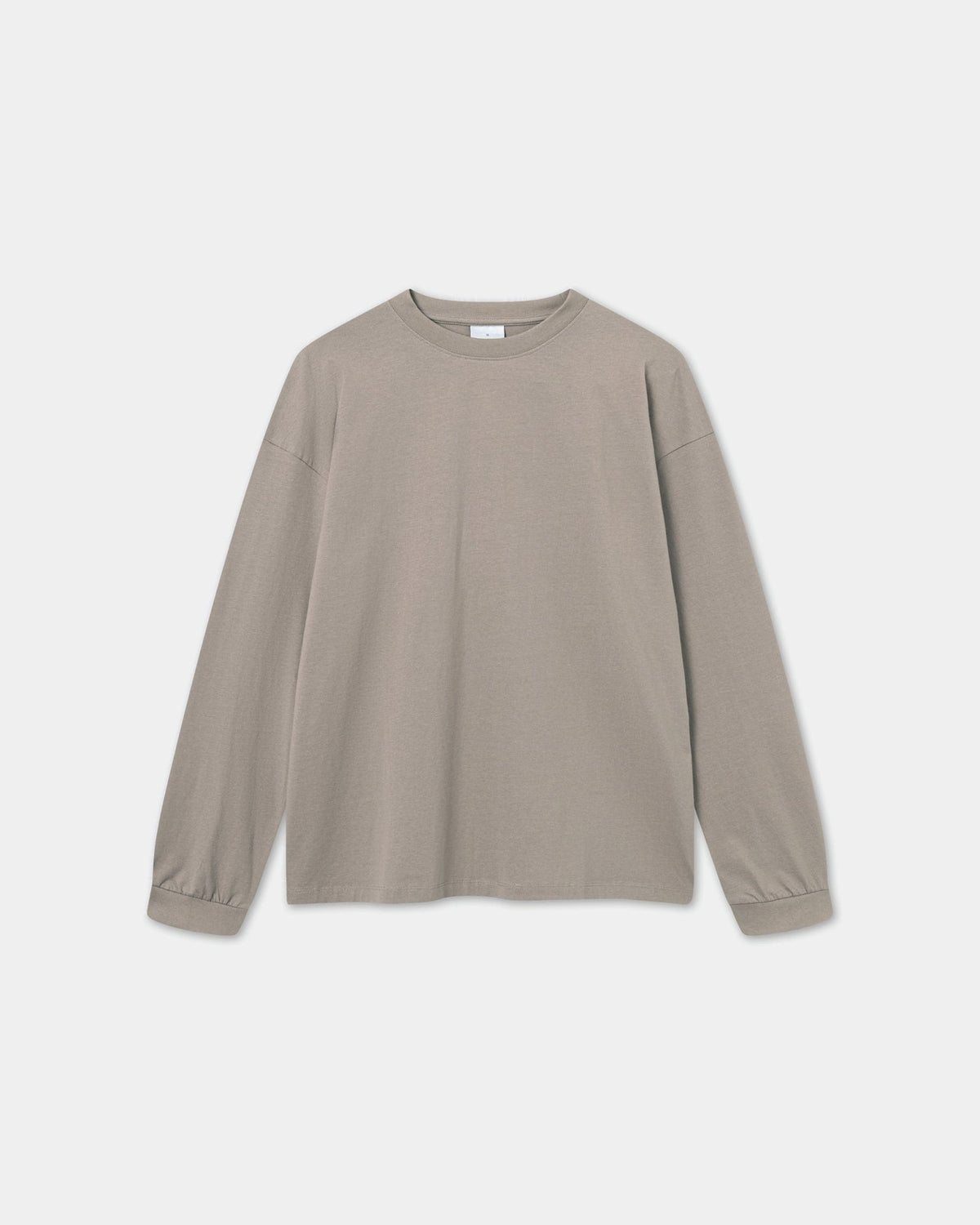 Long Sleeve Oversize, Men - Mocha