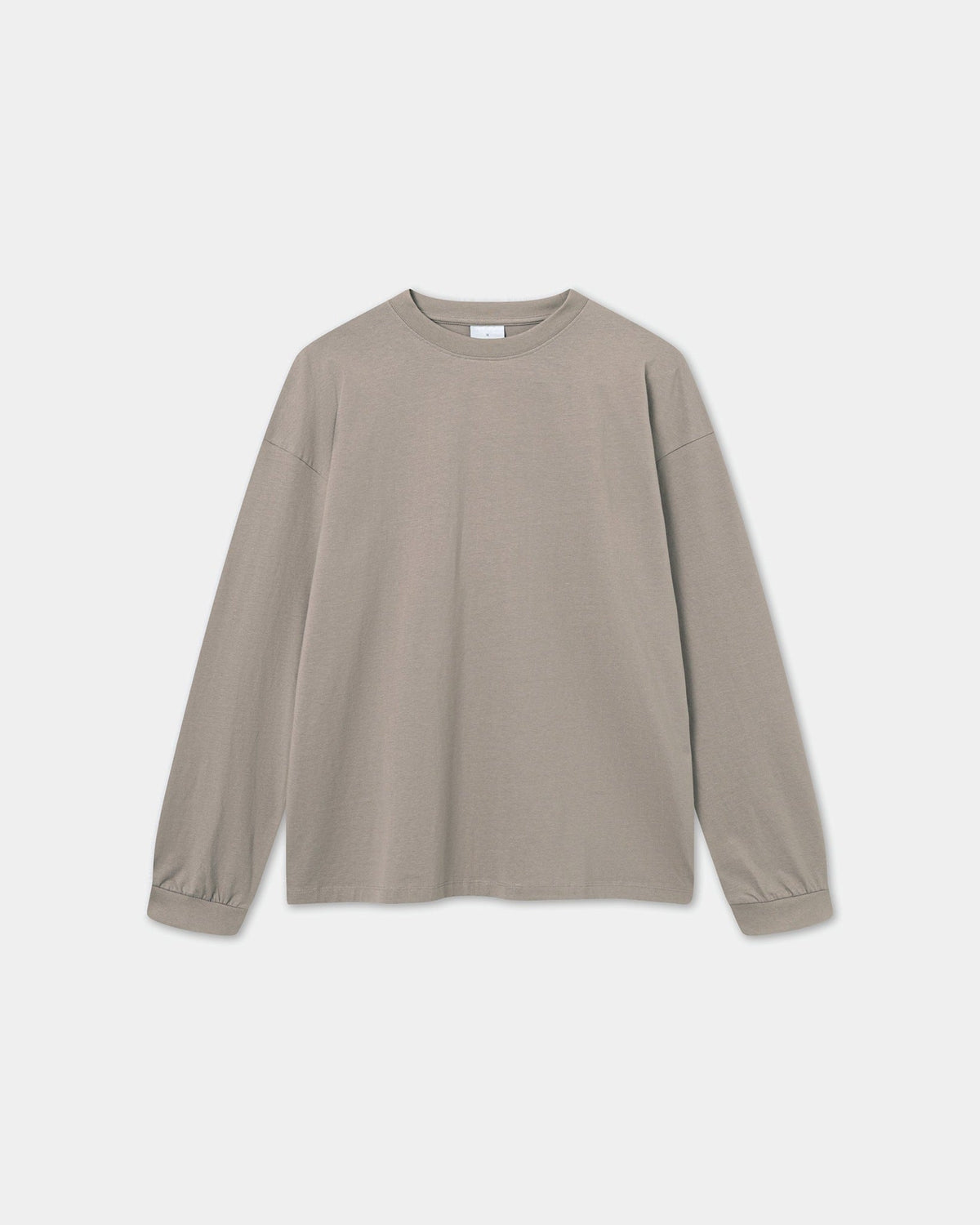 Long Sleeve Oversize, Men - Mocha