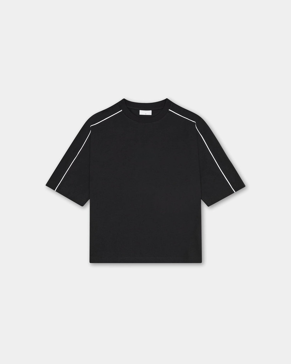 Logo Oversized Box Fit, Men - Black