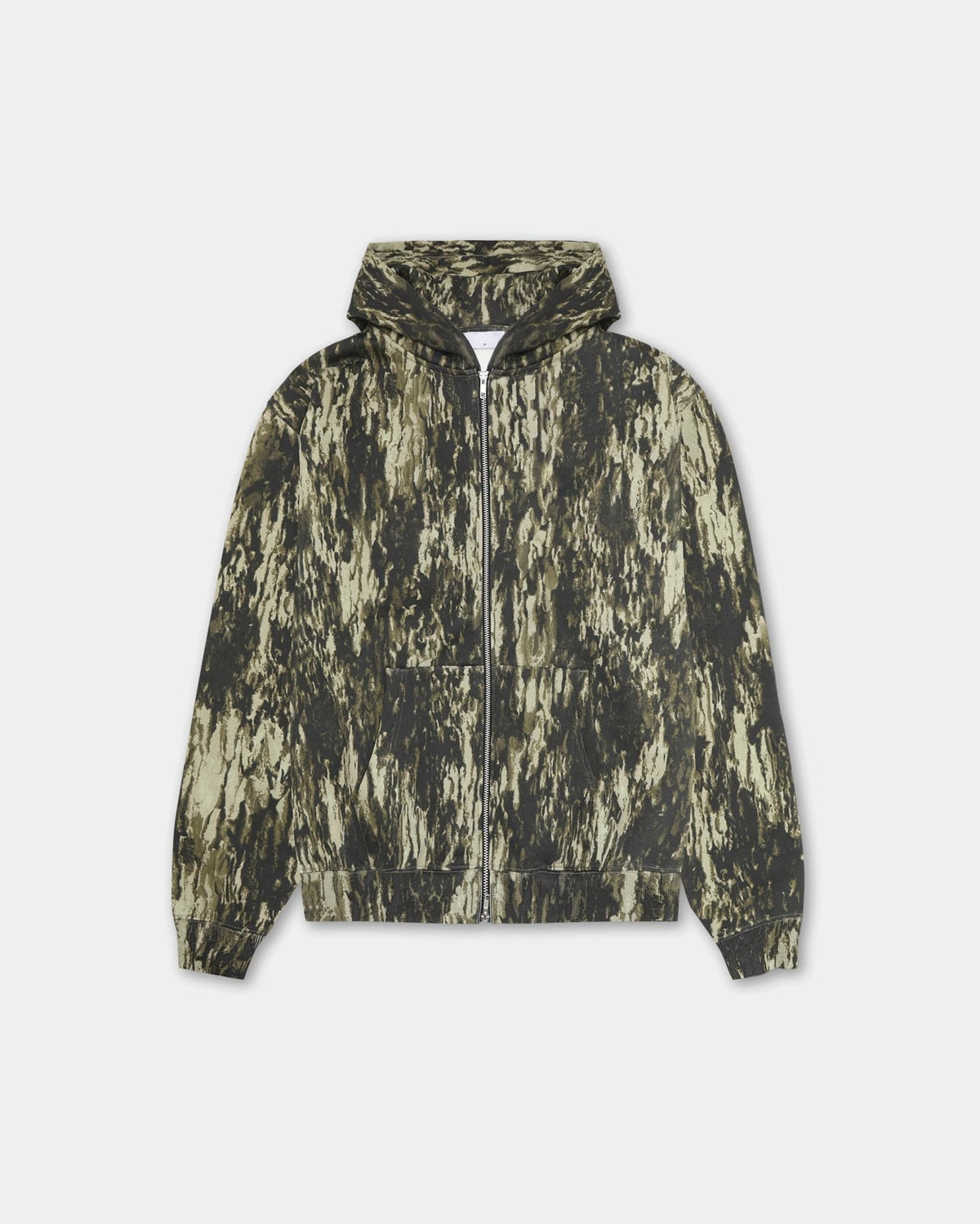 Oversized Zip Hoodie, Men - Garment Services - Camo
