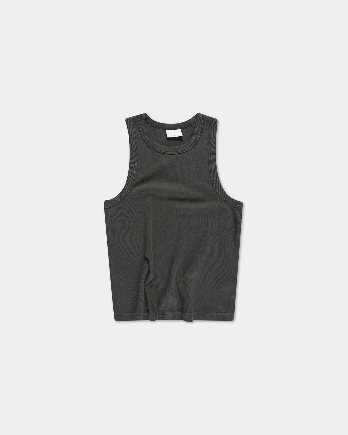 Rib Tank Top, Women - Vintage Black