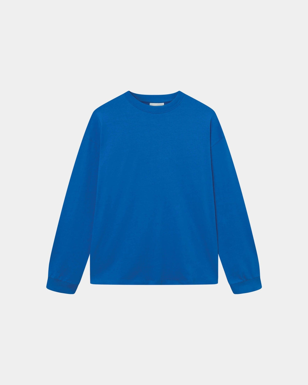 Long Sleeve Oversize, Men - Strong Blue