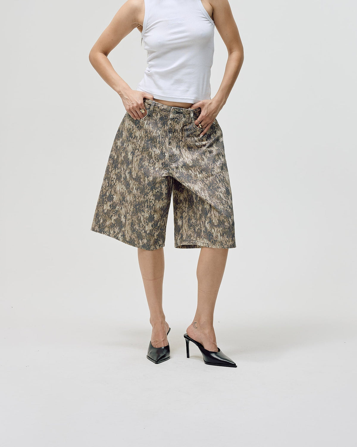 Camo Shorts, Women - Forest camo