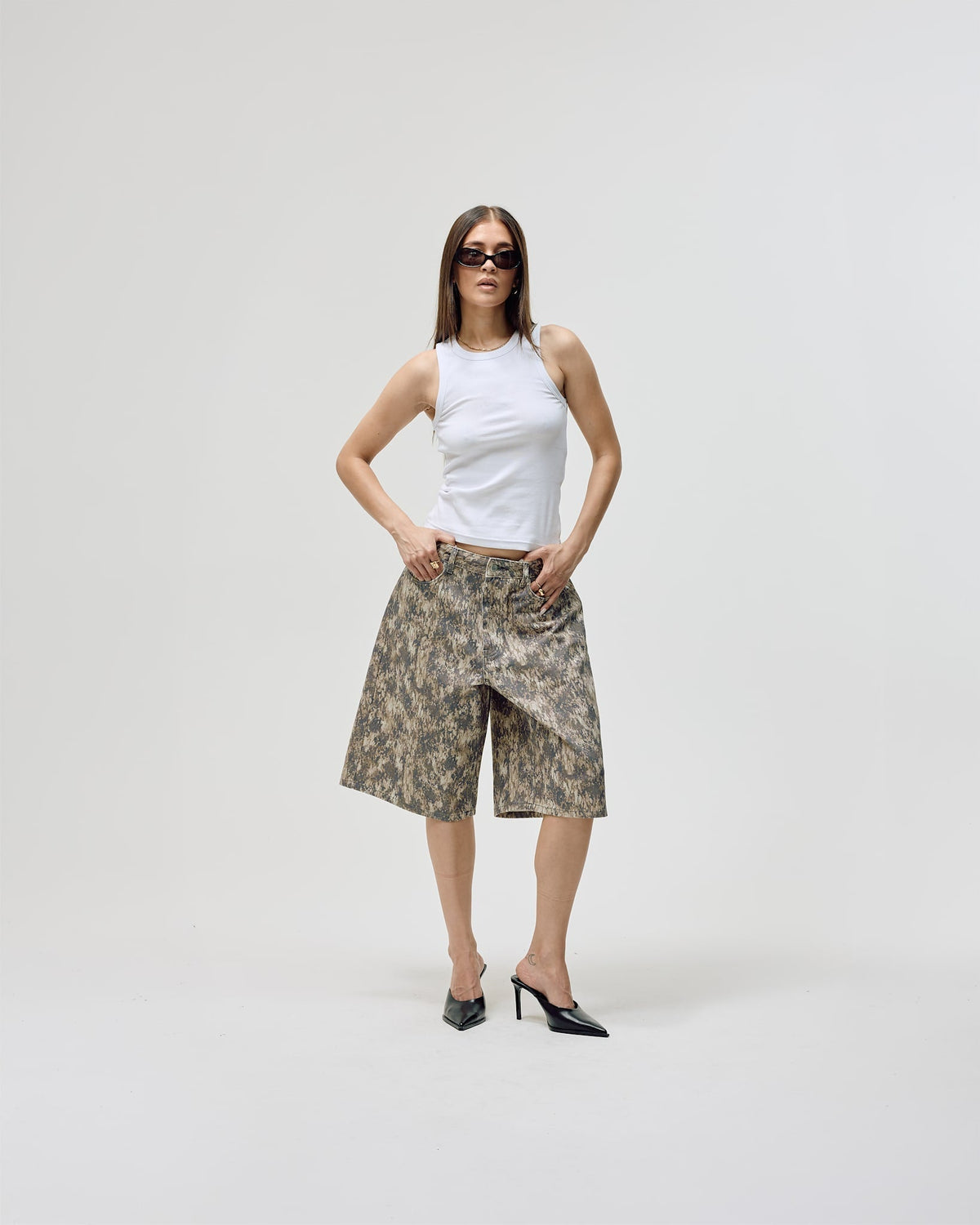 Camo Shorts, Women - Forest camo