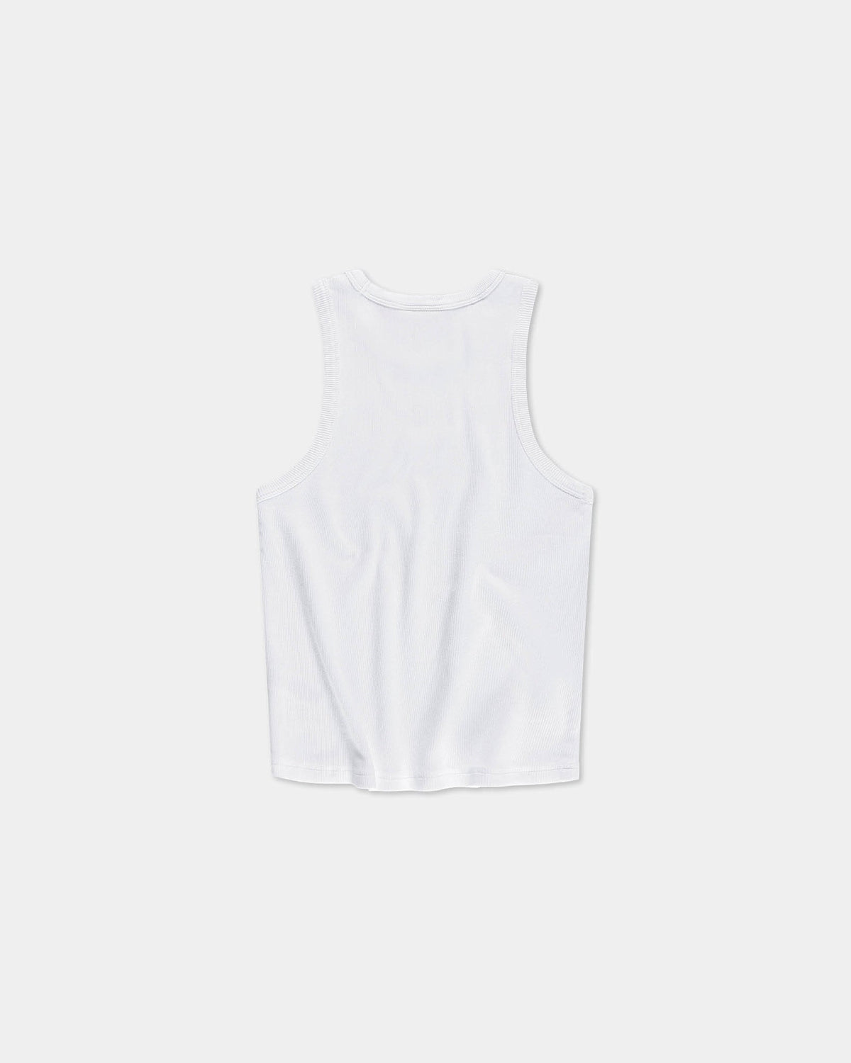 Rib Tank Top, Women - White