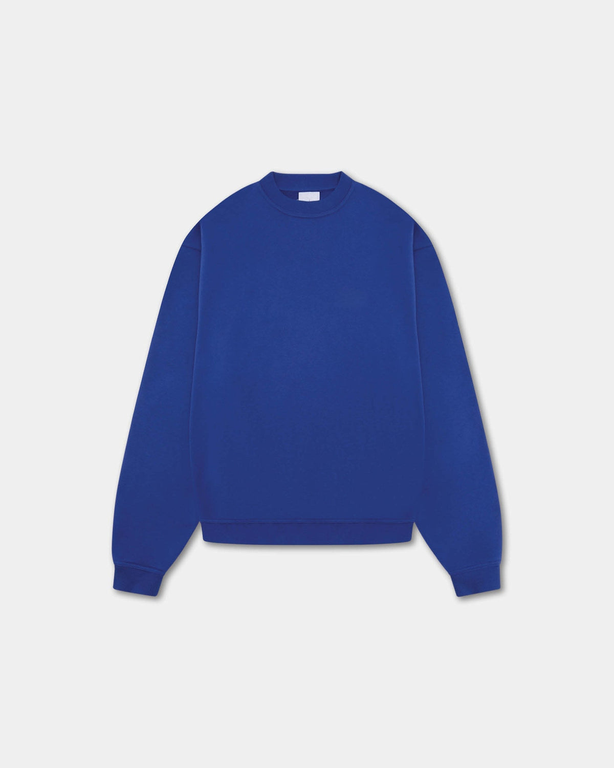 Oversized Crewneck, Women - Moto - Cobalt Blue
